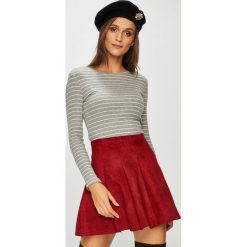 Tally Weijl - Bluzka. Szare bluzki asymetryczne TALLY WEIJL, l, z bawełny, casualowe, z okrągłym kołnierzem. W wyprzedaży za 49,90 zł.
