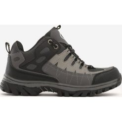 Czarne Trapery Everyday. Czarne buty trekkingowe męskie Born2be, na sznurówki. Za 99,99 zł.