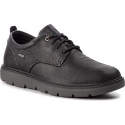 Półbuty CLARKS - Un Map Lo Gtx GORE-TEX 261367257 Black Leather. Czarne półbuty skórzane męskie marki Clarks, na co dzień. W wyprzedaży za 309,00 zł.