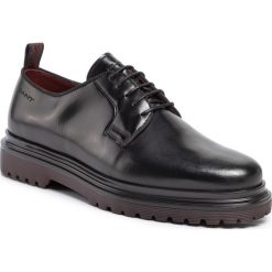 Półbuty GANT - Beaumont 19631997 Black G00. Czarne półbuty męskie GANT, na co dzień, bez wzorów, ze skóry, eleganckie, bez zapięcia. Za 659,00 zł.