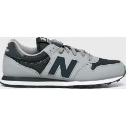 New Balance - Buty GM500SSB. Szare buty sportowe męskie marki New Balance, z gumy, na sznurówki. Za 279,90 zł.