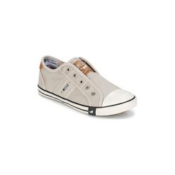 Buty Mustang NAJERILLA. Szare trampki i tenisówki damskie marki Mustang, bez wzorów, bez zapięcia. Za 199,00 zł.
