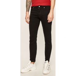 Calvin Klein - Jeansy Night Black. Czarne jeansy męskie Calvin Klein, bez wzorów. Za 449,90 zł.