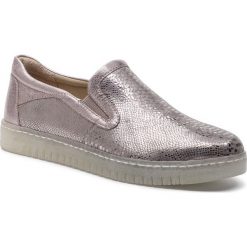 Tenisówki CAPRICE - 9-24213-22 Soft Pink Rept 578. Różowe półbuty damskie Caprice, bez wzorów, ze skóry, bez zapięcia. W wyprzedaży za 209,00 zł.