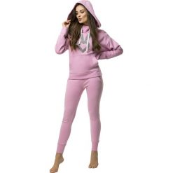 Cardio Bunny - Spodnie Gem. Różowe spodnie damskie Cardio Bunny, s, bez wzorów, z bawełny. W wyprzedaży za 119,90 zł.