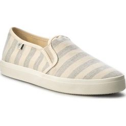 Tenisówki MARC O'POLO - 702 13943502 620 Grey/Sand 922. Szare półbuty damskie Marc O'Polo, na co dzień, bez wzorów, z gumy, bez obcasa, na płaskiej podeszwie, bez zapięcia. W wyprzedaży za 199,00 zł.