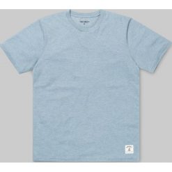 S/S Holbrook LT T-Shirt Dusty Blue Heather. Niebieskie t-shirty męskie marki Carhartt, s. Za 104,99 zł.