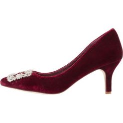 Czółenka: Bianco BROOCH SHOE Czółenka winered