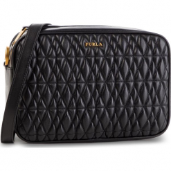 Torebka FURLA - Cometa 1000591 B BVG3 2Q0 Onyx. Czarne listonoszki damskie marki Furla, ze skóry, bez dodatków. Za 1470,00 zł.