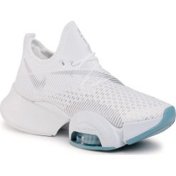 Buty NIKE - Air Zoom Superrep BQ7043-100 White/Metallic Silver. Białe buty sportowe damskie Nike, bez wzorów, z tworzywa sztucznego, sportowe, na fitness i siłownię. Za 499,00 zł.