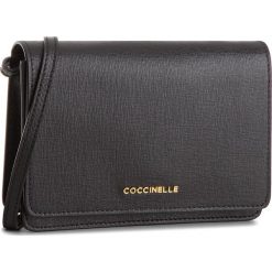 Torebka COCCINELLE - CV3 Mini Bag E5 CV3 55 D6 05 Noir 001. Czarne listonoszki damskie Coccinelle, na imprezę, bez wzorów, ze skóry, bez dodatków. W wyprzedaży za 489,00 zł.