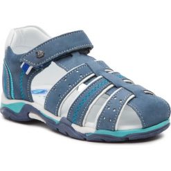 Sandały LASOCKI KIDS - CI12-2986-01 Blue. Niebieskie sandały chłopięce Lasocki Kids, ze skóry, bez zapięcia. Za 99,99 zł.