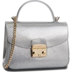 Torebka FURLA - Candy 992810 B BOC3 GGL Color Silver. Szare torebki klasyczne damskie marki Furla, z tworzywa sztucznego, duże. Za 760,00 zł.