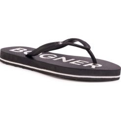 Japonki BOGNER - Palm Beach L 3 A 201-F708 Black 01. Czarne klapki damskie Bogner, bez wzorów, z tworzywa sztucznego, bez obcasa. W wyprzedaży za 129,00 zł.