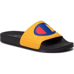 Klapki CHAMPION - M-Evo S20979-F19-KK007 Nbk/Gold. Żółte klapki męskie Champion, bez wzorów, z tworzywa sztucznego. Za 129,00 zł.