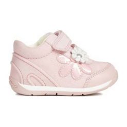 Geox Tenisówki Dziewczęce Each 21 Różowy. Różowe buty sportowe dziewczęce marki Geox, w paski, z materiału, z paskami. Za 319,00 zł.