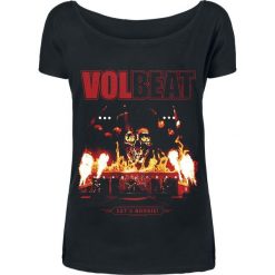 Volbeat Let It Burn Koszulka damska czarny. Czarne koszulki damskie Volbeat, s, z nadrukiem, bez kołnierzyka, bez rękawów. Za 99,90 zł.