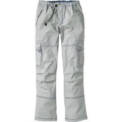 Bojówki męskie: Spodnie bojówki Loose Fit Straight bonprix jasnoszary