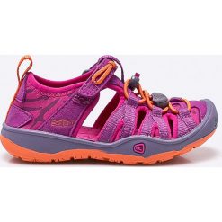 Keen - Sandały dziecięce Moxie Sandal. Różowe sandały dziewczęce marki Keen, z materiału, na sznurówki. Za 229,90 zł.