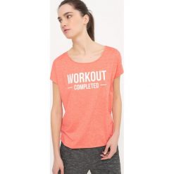 T-shirty damskie: Obszerny t-shirt z napisem