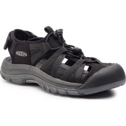 Sandały KEEN - Venice II H2 1018846 Black/Steel Grey. Czarne klapki damskie Keen, bez wzorów, ze skóry ekologicznej, bez obcasa. Za 409,95 zł.