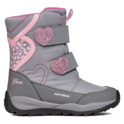 Geox Buty Zimowe Dziewczęce Orizont 29 Szary. Szare buty dziewczęce zimowe Geox, na rzepy. Za 389,00 zł.