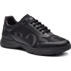 Sneakersy BOSS - Velocity 50397613 10212274 01 Black 001. Czarne sneakersy męskie Boss, na co dzień, bez wzorów, ze skóry ekologicznej, bez zapięcia. Za 849,00 zł.