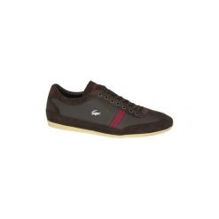 Buty Lacoste Misano 22 LCR SRM2146176. Pomarańczowe trampki męskie Lacoste, bez wzorów, bez zapięcia. Za 399,99 zł.
