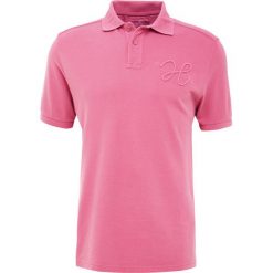 Hackett London Koszulka polo pink. Czerwone koszulki męskie marki Hackett London, m, bez wzorów, z bawełny, polo, bez rękawów. Za 419,00 zł.