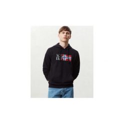 Bluzy Napapijri BENOOS N0YI6V. Czarne bluzy męskie Napapijri, s, bez wzorów, bez kołnierzyka, bez rękawów, bez kaptura. Za 241,53 zł.