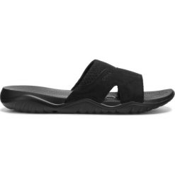 Crocs Swiftwater™ Kapcie Czarny. Czarne kapcie męskie Crocs, ze skóry. Za 233,95 zł.