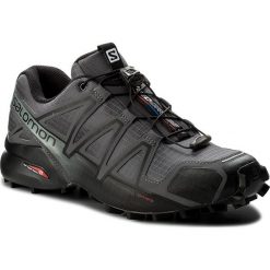 Buty SALOMON - Speedcross 4 392253 27 V0 Dark Cloud/Black/Pearl grey. Szare buty do biegania męskie marki Salomon, z materiału, na sznurówki, salomon speedcross. W wyprzedaży za 369,00 zł.