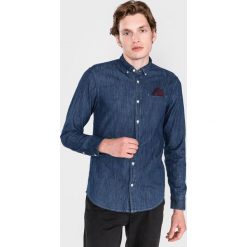 Scotch & Soda Koszula Niebieski. Niebieskie koszule męskie Scotch & Soda, xl, bez wzorów, z bawełny, bez kołnierzyka, z długim rękawem. Za 399,95 zł.