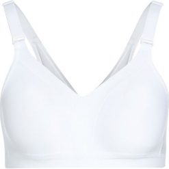 Biustonosze sportowe: triaction by Triumph TRIACTION WELLNESS Biustonosz sportowy white