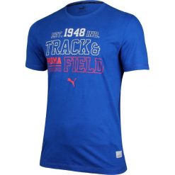 Puma Koszulka męska Style Athl Tee Surf the web niebieska r. XL (836598 16). Niebieskie t-shirty męskie Puma, m. Za 70,58 zł.