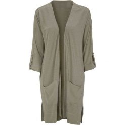 Cellbes Cienki kardigan z mieszanki lnu jasne khaki female zielony 34/36. Zielone swetry damskie Cellbes, bez wzorów, z tkaniny, bez rękawów, bez kaptura. W wyprzedaży za 129,00 zł.