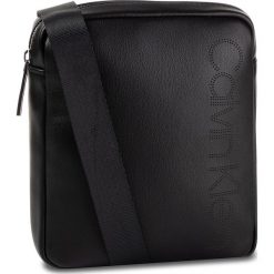 Saszetka CALVIN KLEIN - Punched Mini Reporter K50K505466 BDS. Czarne torby męskie skórzane Calvin Klein, bez wzorów, ze skóry ekologicznej, młodzieżowe. Za 299,00 zł.