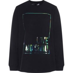 Bluza LOVE MOSCHINO W639503E 2139. Białe bluzy damskie Love Moschino, bez wzorów, z bawełny, bez rękawów, bez kaptura. W wyprzedaży za 539,00 zł.