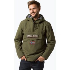 Napapijri - Kurtka męska – Rainforest Winter 1, zielony. Zielone kurtki męskie przeciwdeszczowe Napapijri, l, retro. Za 699,95 zł.