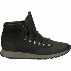 Botki męskie - 1401 BLACK. Czarne botki męskie Venezia, z syntetyku. Za 284,00 zł.