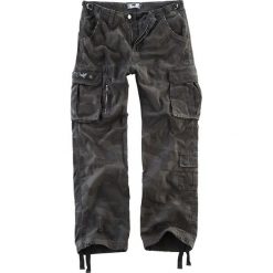 Bojówki męskie: Black Premium by EMP Army Vintage Trousers Spodnie kamuflaż (Dark Camo)
