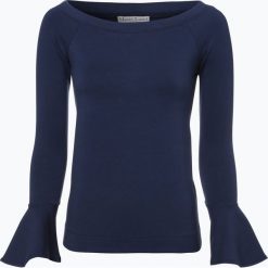 T-shirty damskie: Marie Lund – Damska koszulka z długim rękawem, niebieski