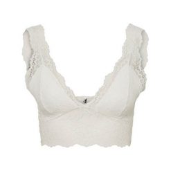 Pieces Biustonosz damski Lina Lace Bra Top Noos Cloud Dancer (rozmiar XS). Biustonosze Pieces, bez wzorów. W wyprzedaży za 47,00 zł.