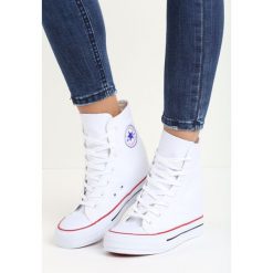 Sneakersy damskie: Białe Sneakersy Bjorn
