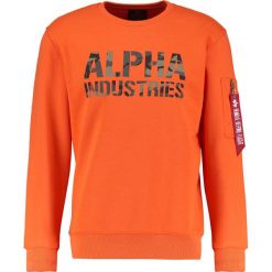 Bejsbolówki męskie: Alpha Industries CAMOUFLAGE PRIINT Bluza flame orange