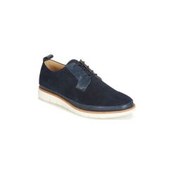 Derby Schmoove ECHO-COOPER. Niebieskie półbuty męskie Schmoove, bez wzorów, bez zapięcia. Za 519,00 zł.