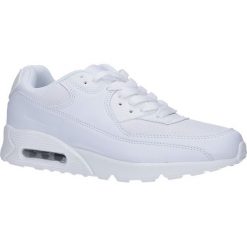 Białe Buty Sportowe Sznurowane Casu E35. Białe buty sportowe damskie Casu, bez wzorów, sportowe. Za 54,99 zł.