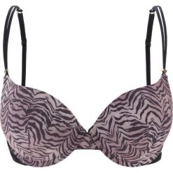 Guess Biustonosz Brązowy. Pomarańczowe biustonosze Guess, z aplikacjami, z poliesteru. Za 180,95 zł.