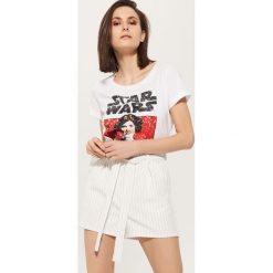 T-shirty damskie: T-shirt star wars - Biały