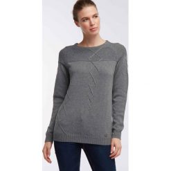 DreiMaster sweter damski L szary. Szare swetry damskie Dreimaster, l, bez wzorów, bez rękawów, bez kaptura. W wyprzedaży za 169,00 zł.